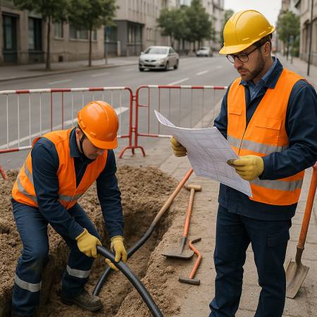Notre zone d'activité pour ce service Formation AIPR certifiante pour agents d’entretien intervenant sur sites avec réseaux aériens et assistance au financement entreprise